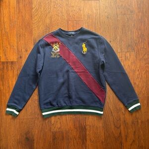 POLO Ralph Lauren Navy RLPC Championship Sweatshirt | Size XL